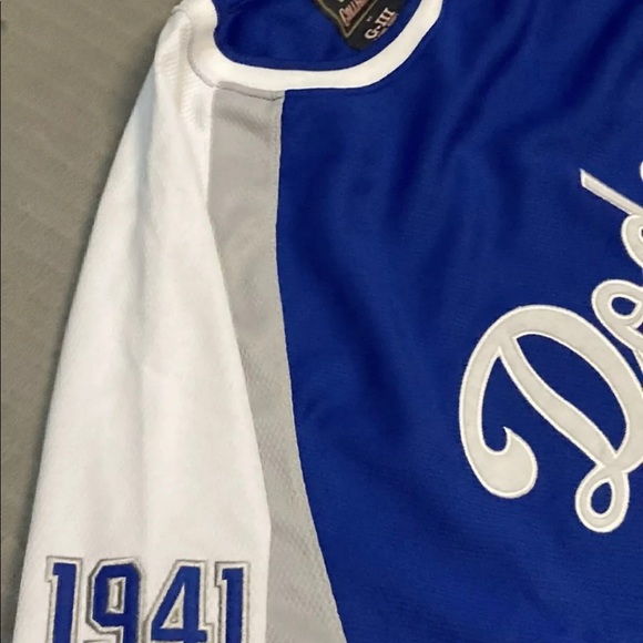 1941 Brooklyn Dodgers MLB Cooperstown Collection 2XL Carl Banks VERY RARE!! - Picture 3 of 5